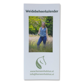 Weidebeheer kalender - Horse & Habitat