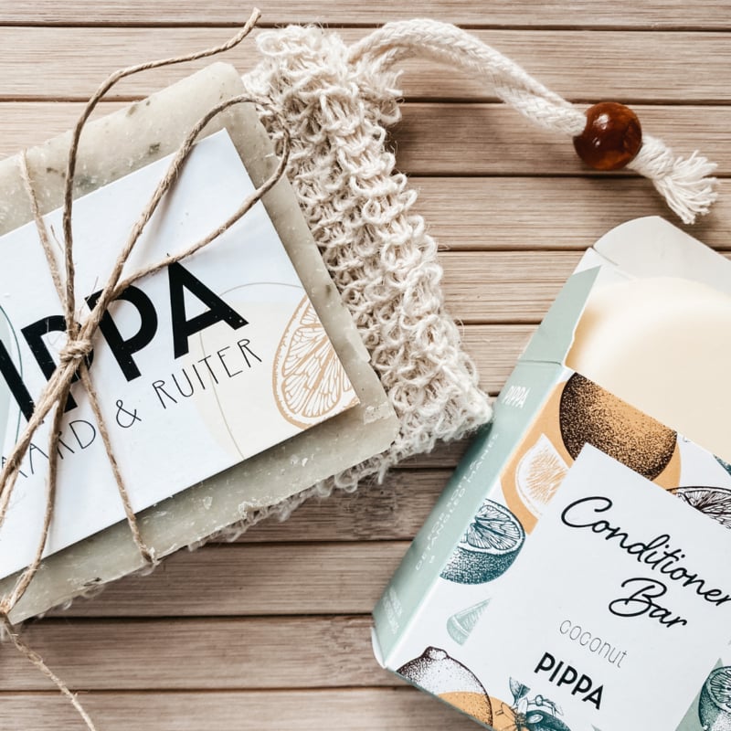 Pippa Duopakket (conditioner én shampoobar)