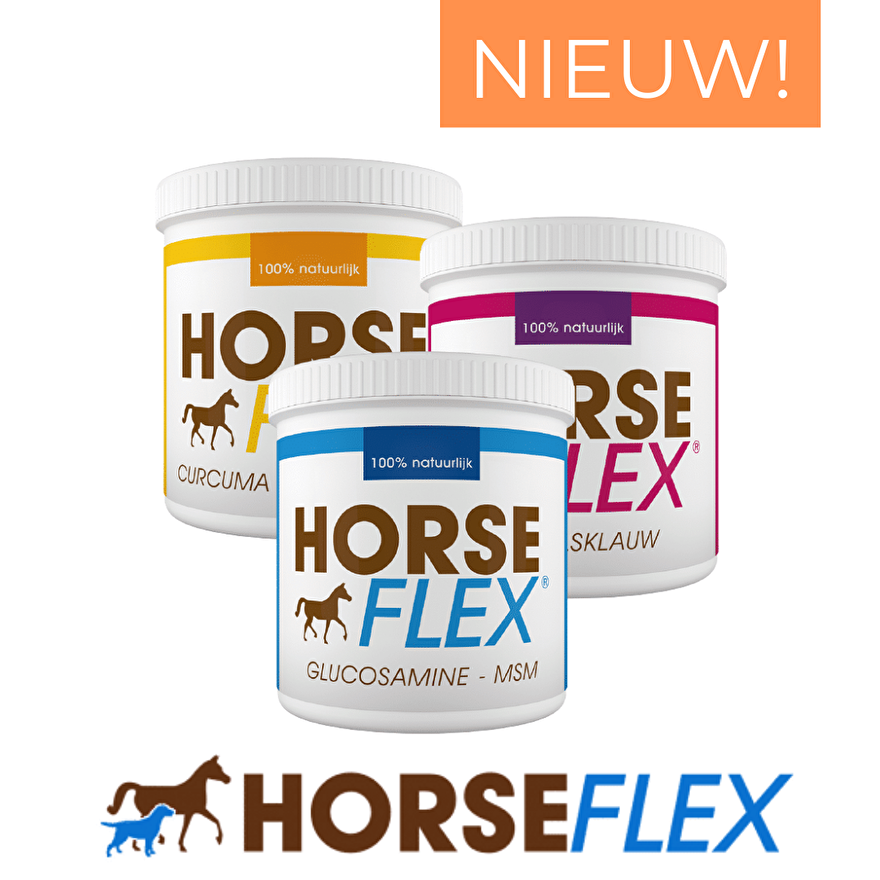 HorseFlex natuurlijke supplementen voor paarden