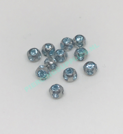 Multi Jeweled  Balls 1.2 x 3 mm diverse kleuren