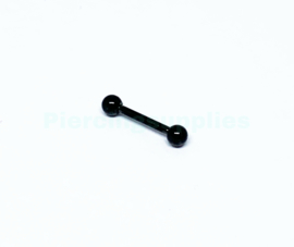 Black Colored Barbell 1.2 x 8 mm