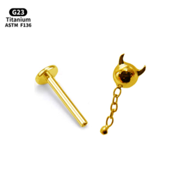 Top Devil Gold Titanium
