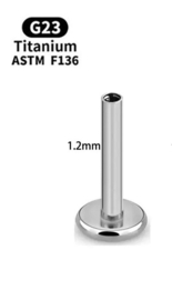 Labret voor floating/hidden  helix