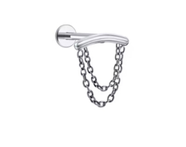 Floating/ hidden helix top double chain