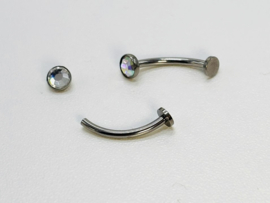 Floating Navel Basis Barbell