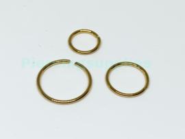 Gold Colored  Continue ring  0.8