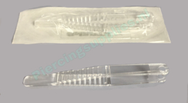 Disposable piercing forceps circular per 1 stuk