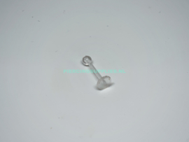 Flexiplastic Labret studs screw on 1.2 mm