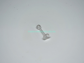 Flexiplastic Labret studs screw on 1.2 mm