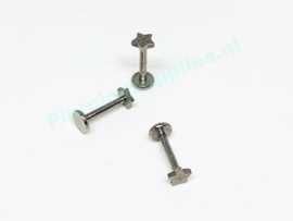 Helixpiercing met Ster Staal 1.2 x 8