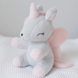 Baby unicorn Small Roze/grijs
