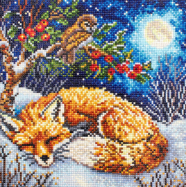 LT05 Sleeping Fox - Diamond Painting - Letistitch