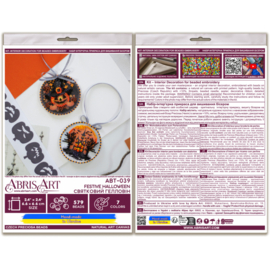 ABT039 KRALEN BORDUURPAKKET Decoratie Hanger - Festive Halloween