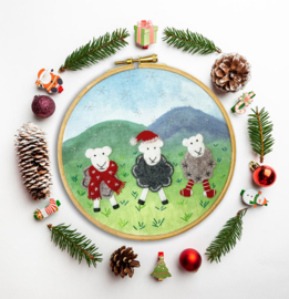Borduurpakket Vilt Bothy Designs - Woolly Jumpers - Bothy Threads