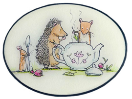 Needle Minder Anita Jeram - One leaf or two - Bothy Threads