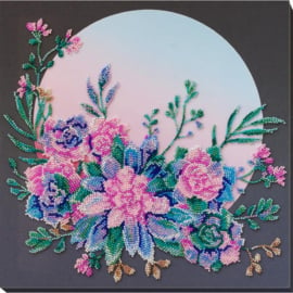 KRALEN BORDUURPAKKET MOON FLOWERS - ABRIS ART