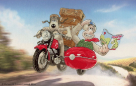 Borduurpakket Wallace & Gromit - Cracking Holidays! - Bothy Threads