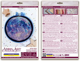 AHM-060 Borduurpakket ABRIS ART - Melody of the Moon - Melody van de Maan