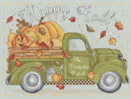 Borduurpakket Karen Tye Bentley - The Pumpkin Patch - Bothy Threads