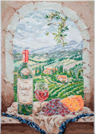 AH-262 Borduurpakket ABRIS ART -  Sommelier's Dream - De droom van een sommelier