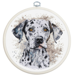 BC208 Borduurpakket Luca-S - Dalmatiër (Dalmatiër) *met ring