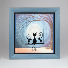 Borduurpakket - Near The Moon - Momentos Magicos