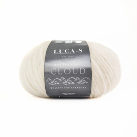 Soft Baby Alpaca Cloud (1) Wit