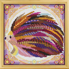 Borduurpakket Mandala Egel - 1261-1 - Awesome Pattern Studio