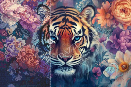 LT17 Eyes of the Wild - Diamond Painting - Letistitch