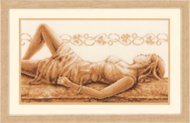 Borduurpakket - Zoete Dromen - Vervaco (weefstof)