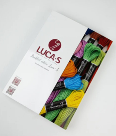 Kleurenkaart borduurgaren Luca-s - Alle kleuren (511)