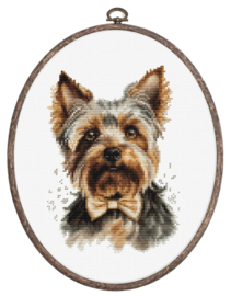 BC228 Borduurpakket Luca-S - Yorkshire Terrier *met ring