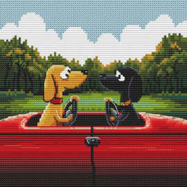 8135 - Borduurpakket Unbreakable Bond - Collection d'Art