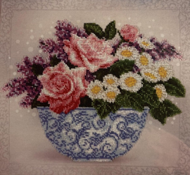 KRALEN BORDUURPAKKET - Floral Sketch - Bloemenschets - 0801