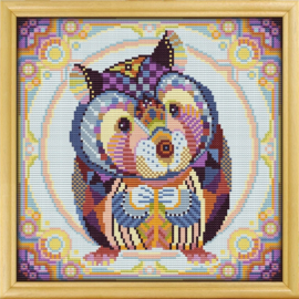 Borduurpakket Mandala Chincilla - 305-1 - Awesome Pattern Studio