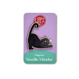Cat Needle Minder - Midnight - The Crafty Kit Company