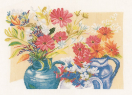 Borduurpakket - Home and Garden - Good Day - Lanarte (linnen)