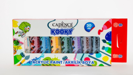 Cadence Kooky Acrylverf Set 8 x 20 ml