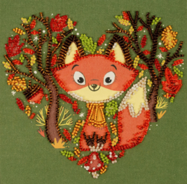 AM243 KRALEN BORDUURPAKKET Red Fox - Rode Vos