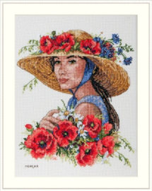 FLOWER HAT - MEREJKA (250)