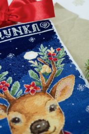AH-002 Borduurpakket ABRIS ART - Santa's Helper