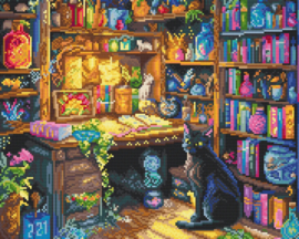 LT11 Charmed Library - Diamond Painting - Letistitch