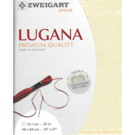 Lugana 25ct 264 (48 x 68 cm) - Zweigart - Licht Ecru