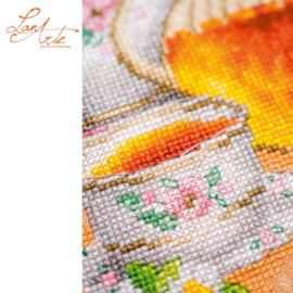 .Home and Garden - Tea Lover's Delight (weefstof met bewerkte achtergrond)