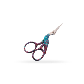 Ooievaars borduurschaartje kleurrijk 9 cm (Premax) Italië