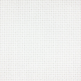 ZWEIGART AIDA - 150x50CM - (100) WIT 14 count