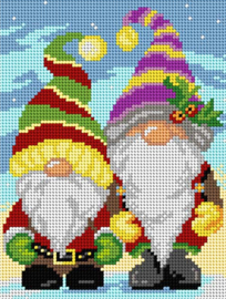 3591 - Christmas Gnomes 18x24 cm (STRAMIEN)