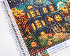 LT06 Halloween House - Diamond Painting - Letistitch