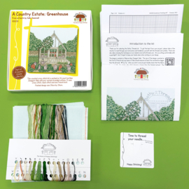 Borduurpakket Sally Swannell -A Country Estate: Greenhouse - Bothy Threads