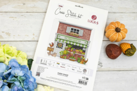 B1448 Borduurpakket Luca-S - Farm Shop - Boerderij Winkel